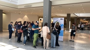 Signierstunde im Einkaufszentrum Sillpark