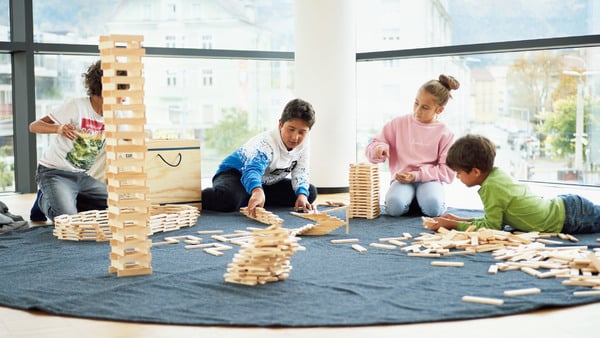 Klötzeln in den Ferien